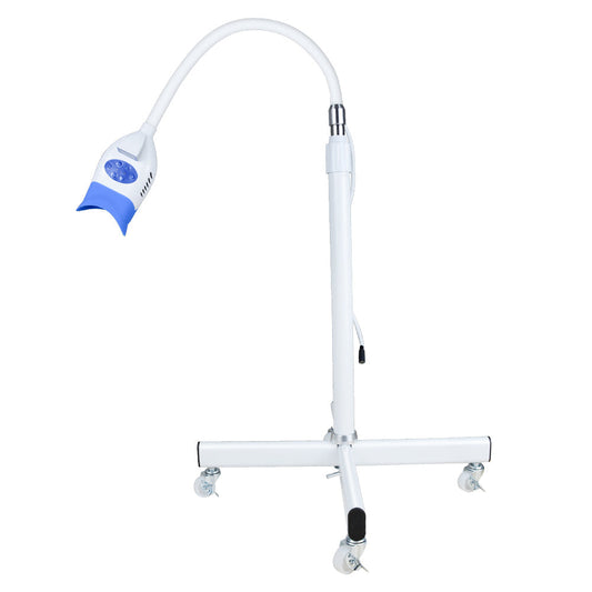 10 LED Dental Mobile Teeth Whitening Machine Oral Tool Blue Light With Remote Control