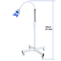10 LED Dental Mobile Teeth Whitening Machine Oral Tool Blue Light With Remote Control