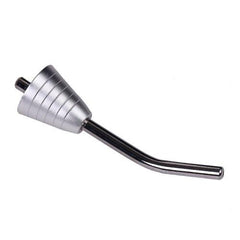 Dental Air Water Spray 3 Way Syringe Silver with 2 Nozzles - Aluminum Autoclavable