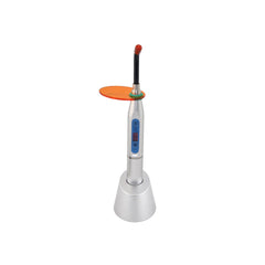 Wireless Dental LED Curing Light 5W 1500mW/cm² Black - Cordless Rechargeable