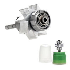 Dental High-Speed Handpiece Turbine Cartridge – Push Button, Big Head (3 pcs)