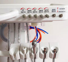 Dental Delivery Mobile Cart Unit 4-Hole - No Compressor