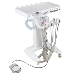 Dental Delivery Mobile Cart Unit 4-Hole - No Compressor