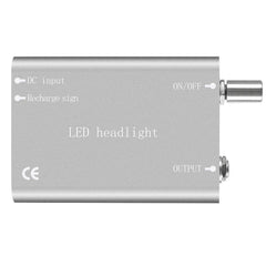 Dental Headlight Battery Pack USB Rechargeable - 4.2V 5W Lithium Silver