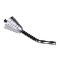 Dental Air Water Spray 3 Way Syringe Silver with 2 Nozzles - Aluminum Autoclavable