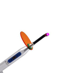 Wireless Dental LED Curing Light 5W 1500mW/cm² Black - Cordless Rechargeable