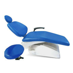 Dental Chair Seat Cover 4pcs Set PU Leather Elastic - Washable Protector Pure Colors