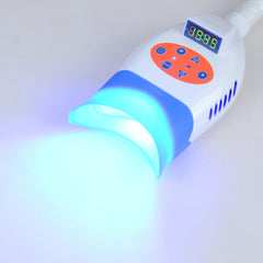 Dental Teeth Whitening LED Light 10 Lamps Table Mount - Blue Red 36W Accelerator