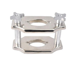 Dental Reline Jig Single Compress Press Lab Equipment - Chrome 2-Post Heavy Duty