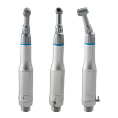 Dental Low-Speed Handpiece Kit – E-Type Air Motor, Contra Angle & Straight Nose, Push Button