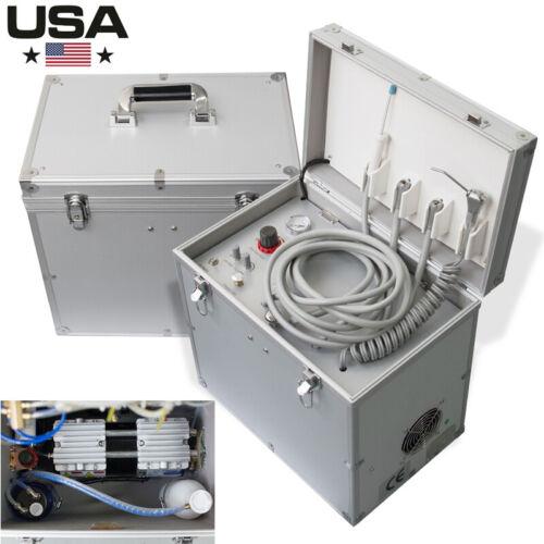 Portable Dental Delivery Unit with Air Compressor