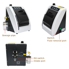 110V Dental Maintenance System Lubricator Device Oil Cleaning Machine