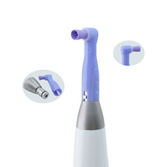 Dental Wireless Electric Polishing Motor | Prophy Handpiece Kit with 2 Universal Prophy Angles