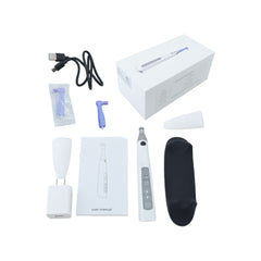 Dental Wireless Electric Polishing Motor | Prophy Handpiece Kit with 2 Universal Prophy Angles
