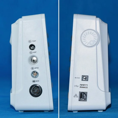 8-Inch Dental Patient Monitor | ECG, NIBP, SpO2, TEMP & RESP — Multi-Parameter Vital Signs Monitor