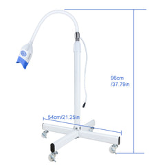 10 LED Dental Mobile Teeth Whitening  Machine Oral Tool Blue Light With Remote Control