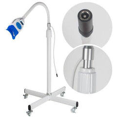 Dental Mobile Teeth Whitening LED Lamp with Wheels - 36W Portable Bleaching Light