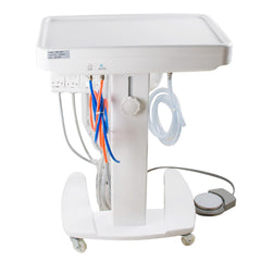 Dental Delivery Mobile Cart Unit 4-Hole - No Compressor