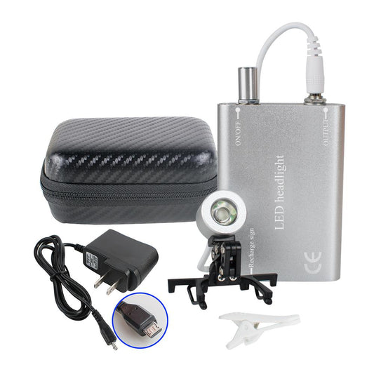 Portable Dental LED Headlight 1W - Rechargeable