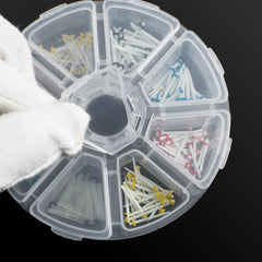 Dental Fiber Posts 200pcs - Glass Quartz 1.2-1.8mm