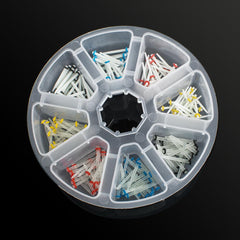 Dental Fiber Posts 200pcs - Glass Quartz 1.2-1.8mm
