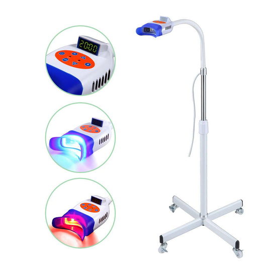 Dental Teeth Whitening Machine 10 LED Lamps - Blue Red Purple Cold Light 36W