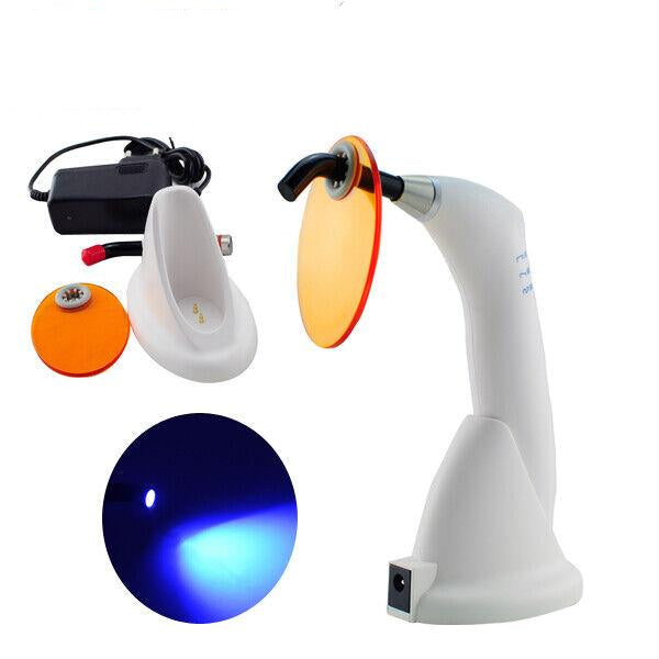 Wireless Dental LED Curing Light 1500mW/cm² - Cordless 5W Rechargeable