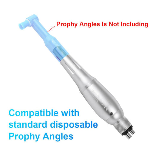 Dental Low Speed Handpiece Kit - Includes 360° Swivel Prophy Air Motor