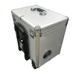 Portable Dental Delivery Unit 4-Hole with Air Compressor - Mobile Rolling Case 550W