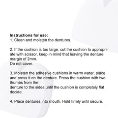 Denture Adhesive Cushion Pads 120pcs