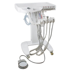 Dental Delivery Mobile Cart Unit 4-Hole - No Compressor
