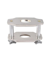 Dental Reline Jig Single Compress Press Lab Equipment - Chrome 2-Post Heavy Duty
