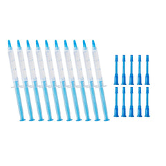 Teeth Whitening Gel Kit 10pcs 3ml Syringes - Professional Grade Stain Removal