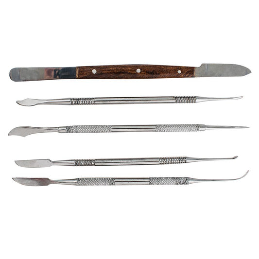 Dental Wax Carving Tool Set 10pcs - Stainless Steel