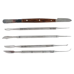 Dental Wax Carving Tool Set 10pcs - Stainless Steel