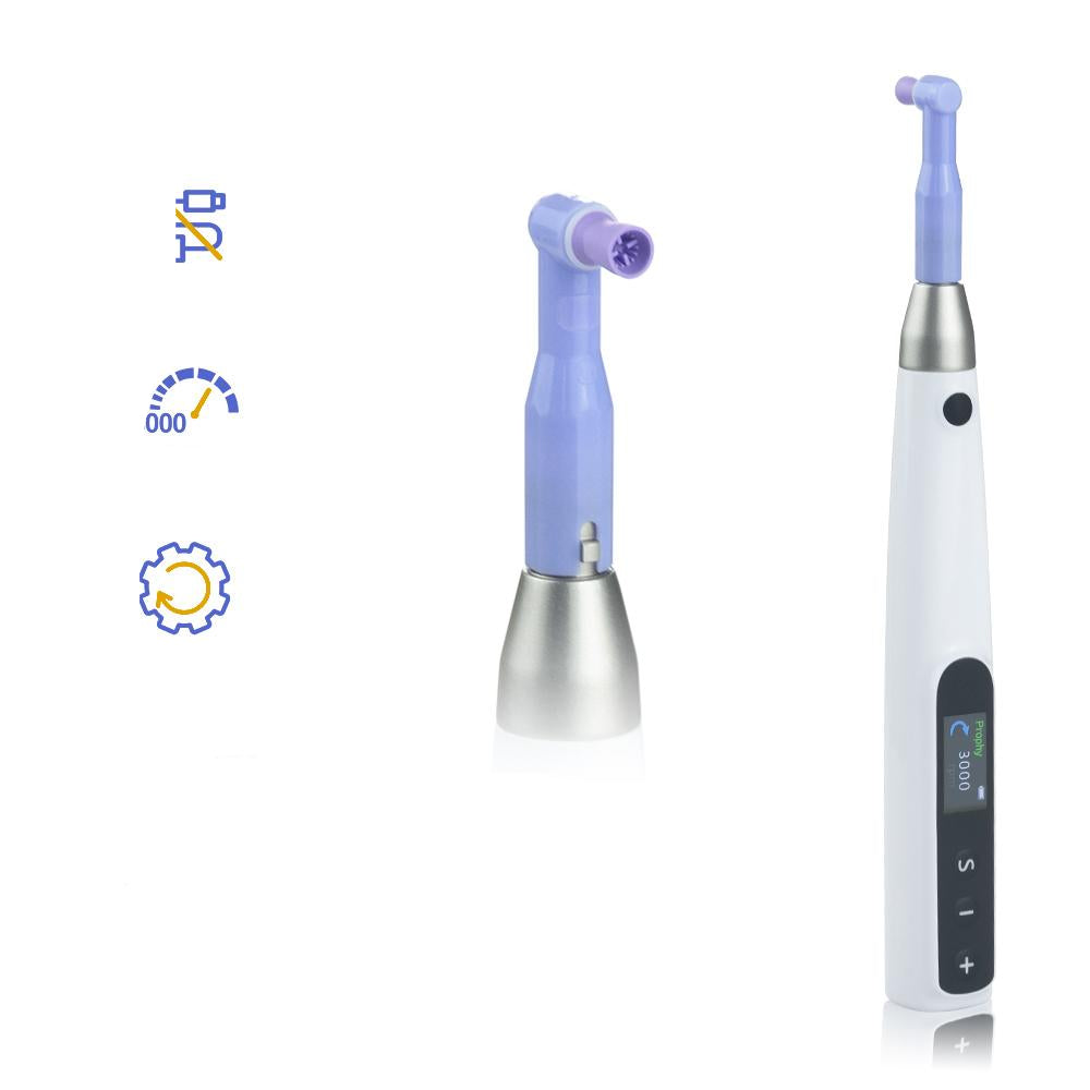 Dental Wireless Prophy Handpiece with LCD - 6 Speed 3000 RPM