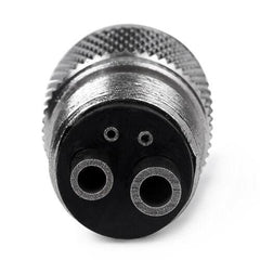 Dental Handpiece Tubing Adapter 4 Hole to 2 Hole - Stainless Steel Quick Change