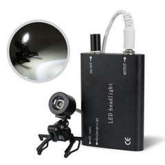 Portable Dental Head Light 1W LED - Black Only USA