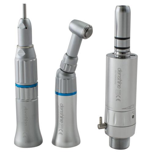 Dental Low-Speed Handpiece Kit – E-Type Air Motor, Contra Angle & Straight Nose, Push Button
