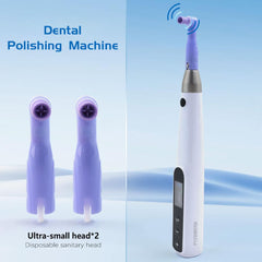 Dental Wireless Prophy Handpiece with LCD - 6 Speed 3000 RPM